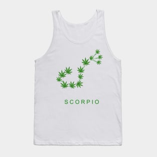 SCORPIO WEED ZODIAC Tank Top